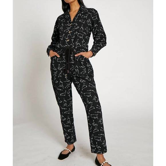 RACHEL ANTONOFF Pants - NEW RACHEL ANTONOFF ziggy jumpsuit in navy/white
